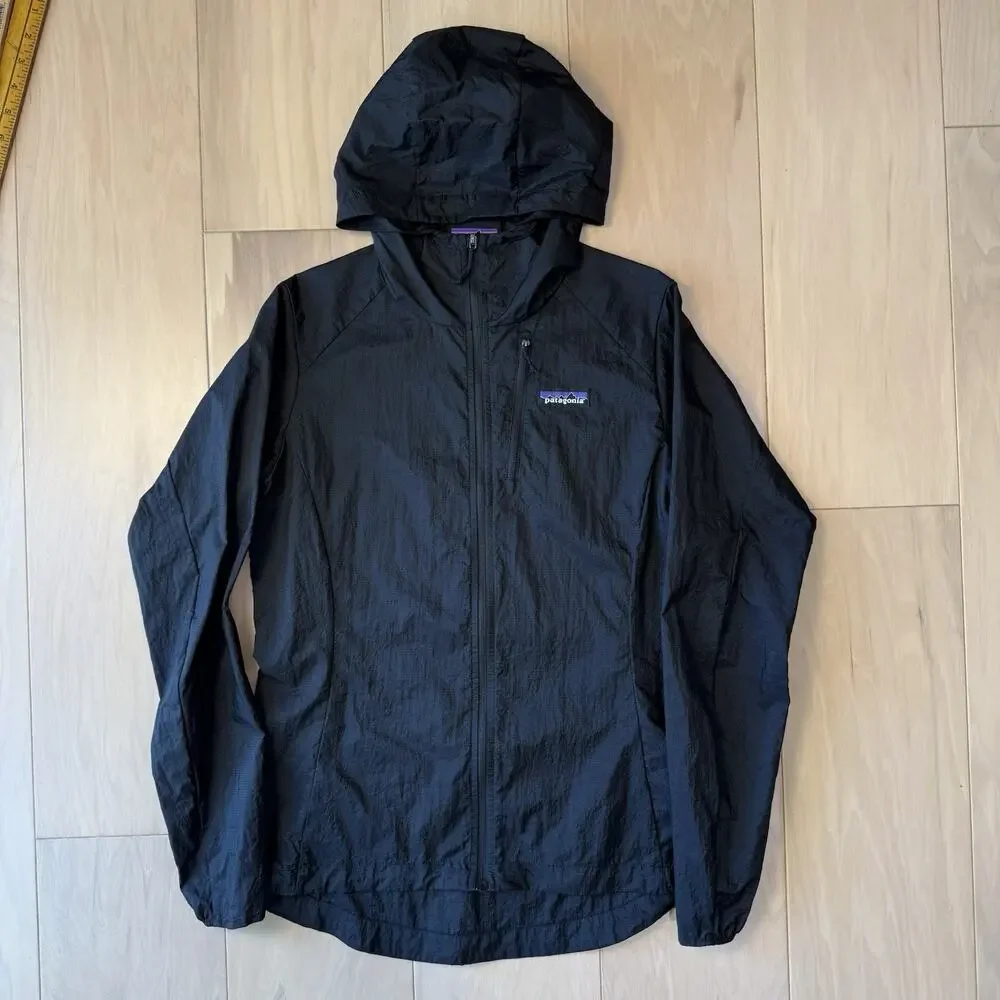 Patagonia Houdini Jacket Women's Small Lightweight Running Full Zip Windbreaker
